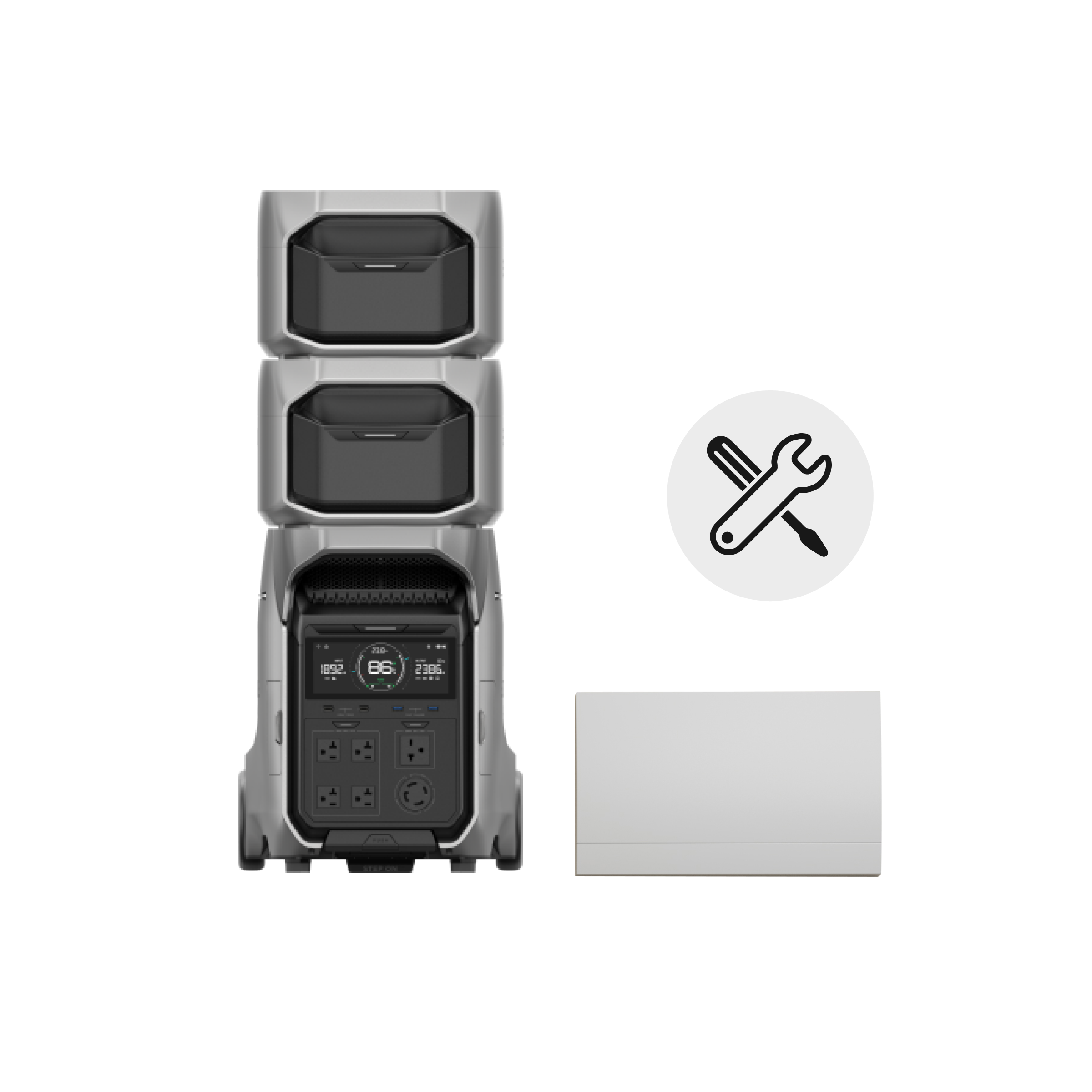 DELTA Pro 3＋専用エクストラバッテリー＋切替分電盤セット