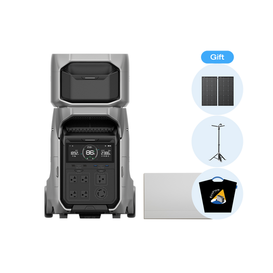 DELTA Pro 3＋専用エクストラバッテリー＋切替分電盤セット