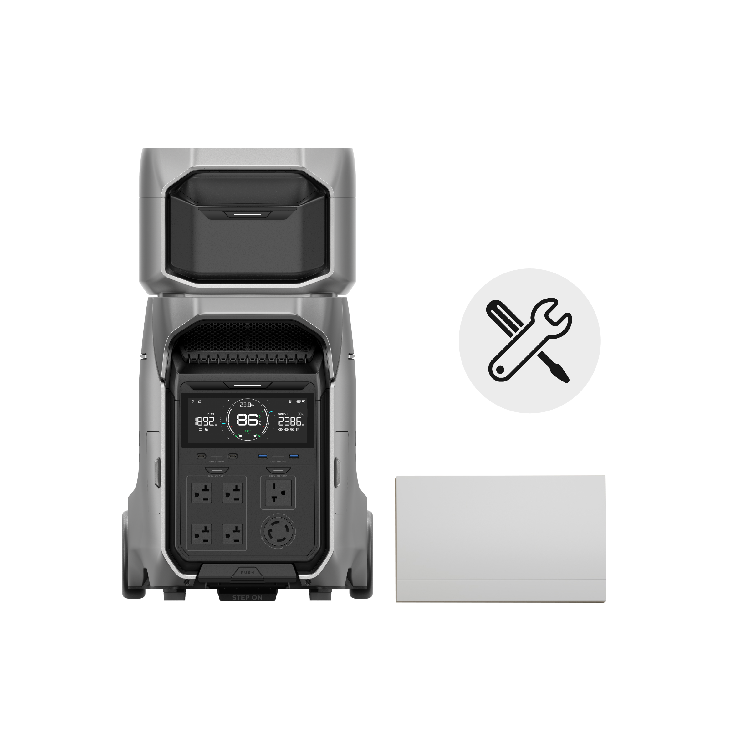 DELTA Pro 3＋専用エクストラバッテリー＋切替分電盤セット