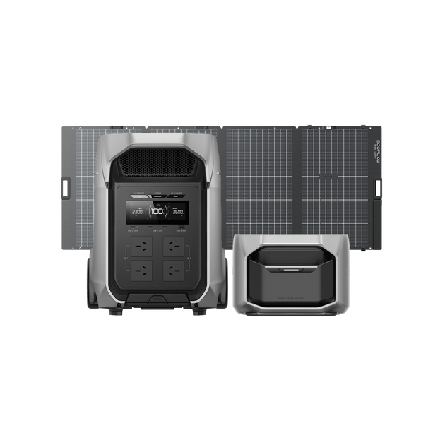 EcoFlow 400W軽量両面ソーラーパネル