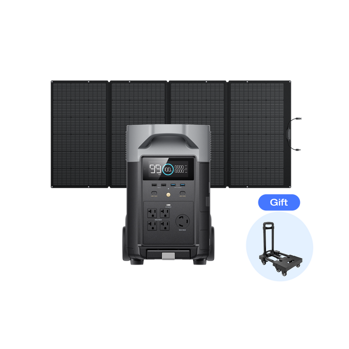DELTA Pro + 400Wソーラーパネルセット