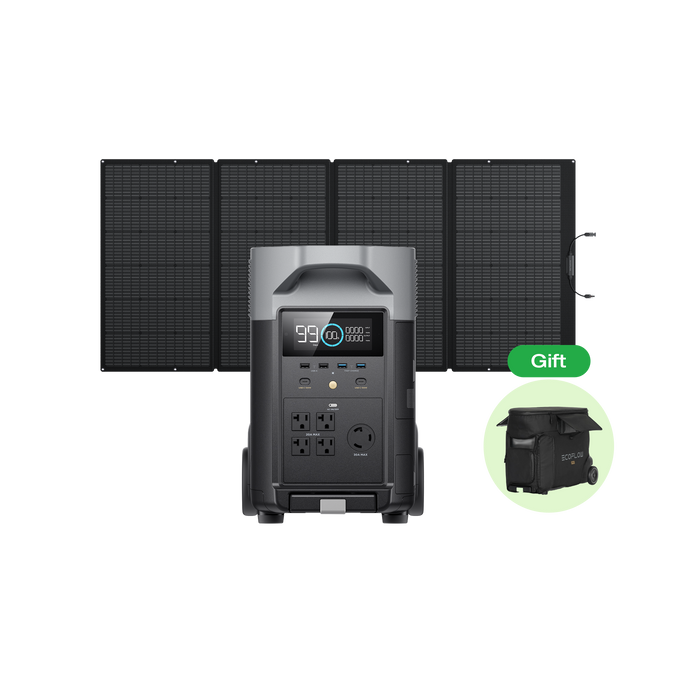 DELTA Pro+400Wソーラーパネルセット
