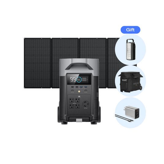 DELTA Pro + 400Wソーラーパネルセット