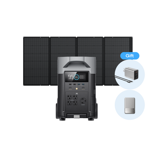 DELTA Pro+400Wソーラーパネルセット