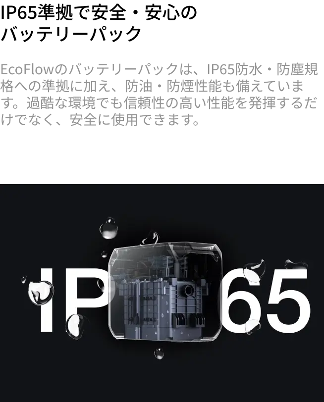 10年間使用できる次世代LFPバッテリー &amp; 充実の「安全機能・保護機能」