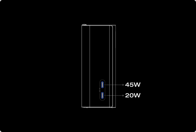 2台まとめて同時充電