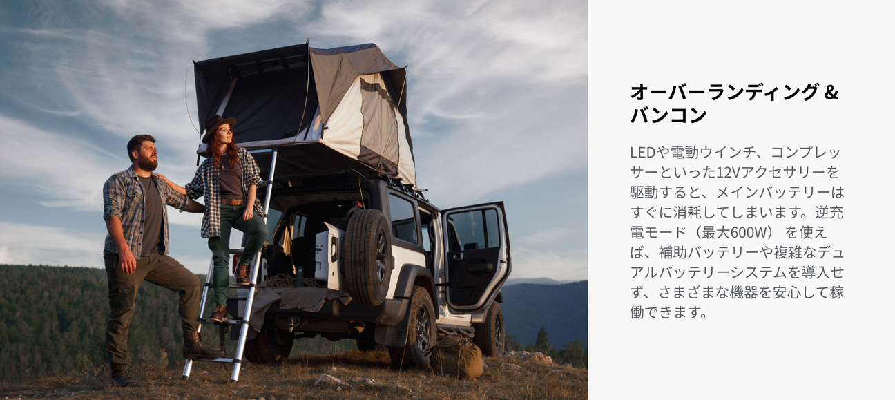 3つのモードをシーンに応じてフル活用