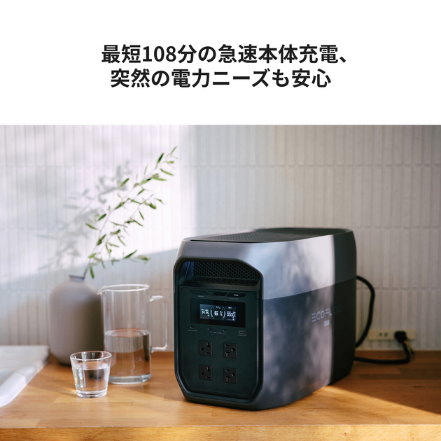 DELTA 3 Max（2048Wh）｜デルタ 3 マックス