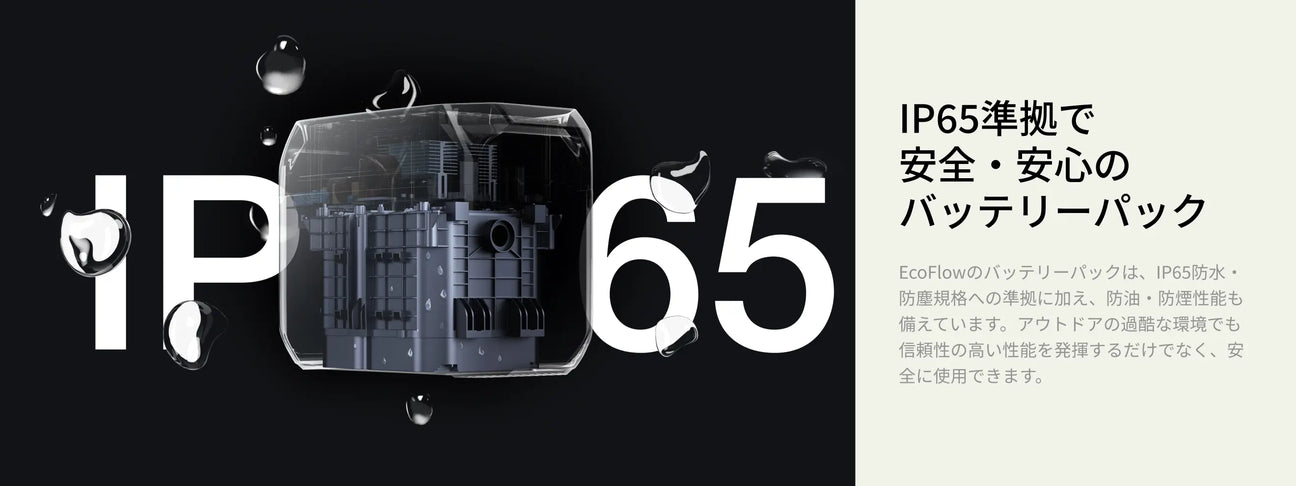 10年間使用できる次世代LFPバッテリー &amp;<br>充実の安全機能・保護機能