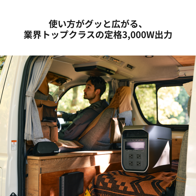 DELTA 3 Max Plus（2048Wh）｜デルタ 3 マックス プラス