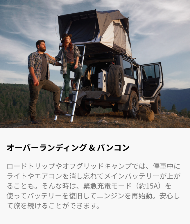 3つのモードをシーンに応じてフル活用