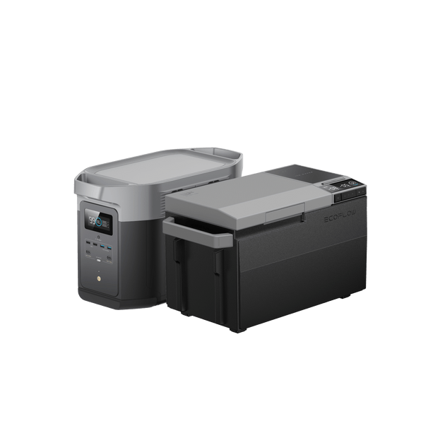 EcoFlow GLACIER ポータブル冷蔵庫+DELTA Max 2000