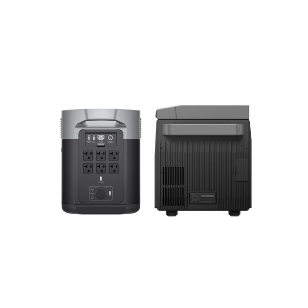 EcoFlow GLACIER ポータブル冷蔵庫+DELTA Max 2000