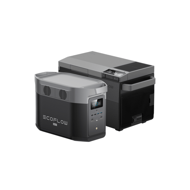 EcoFlow GLACIER ポータブル冷蔵庫+DELTA Max 2000