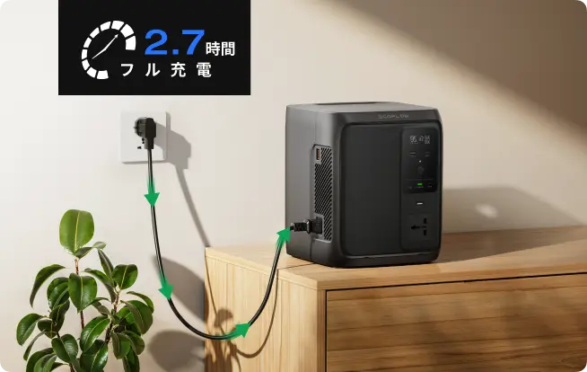 いつでも満充電で出発