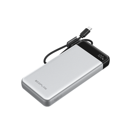 EcoFlow RAPID Power Bank（20,000mAh, 45W, USB-Cケーブル内蔵）