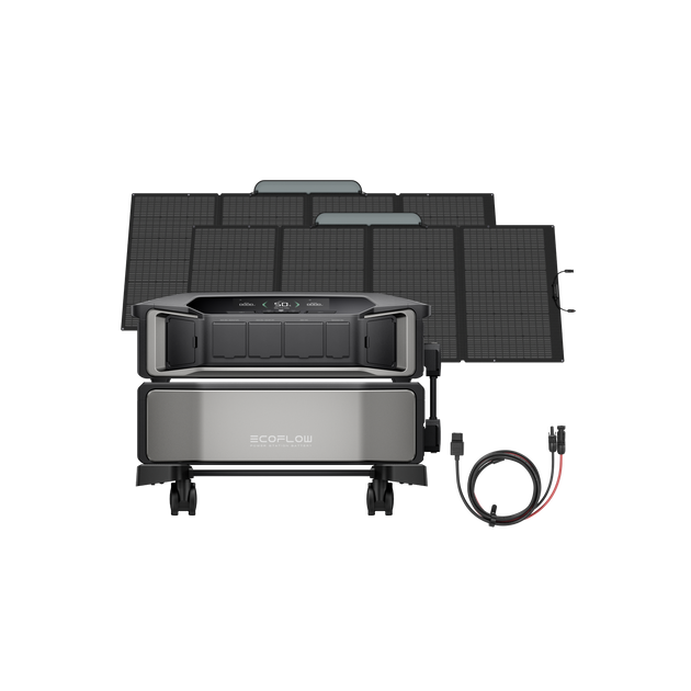 EcoFlow DELTA Pro Ultra + ソーラーパネル400W*2 ソーラー発電セット