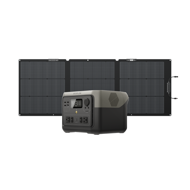 RIVER 2 Max + 160W片面ソーラーパネルGen2