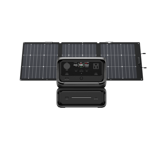 RIVER 3 Max (580) + 160W両面ソーラーパネルGen2