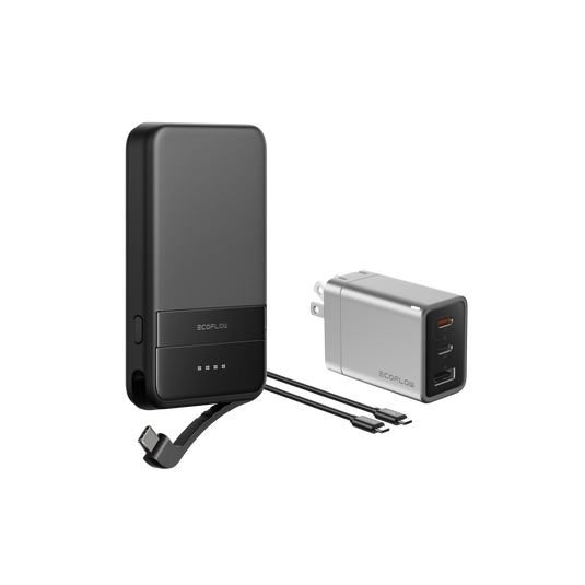 EcoFlow RAPID Magnetic Power Bank (5000mAh) + EcoFlow RAPID 65W GaN充電器セット