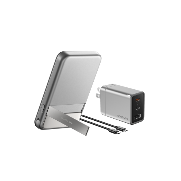 RAPID Magnetic Power Bank (5,000mAh) + RAPID 65W GaN充電器セット