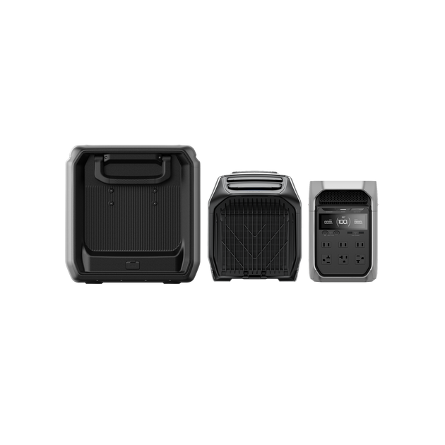 DELTA 3 Plus +WAVE 3 ポータブルエアコン + GLACIER Classic ポータブル冷蔵庫