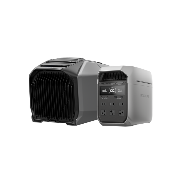 DELTA 3 Plus + WAVE 3 ポータブルエアコン