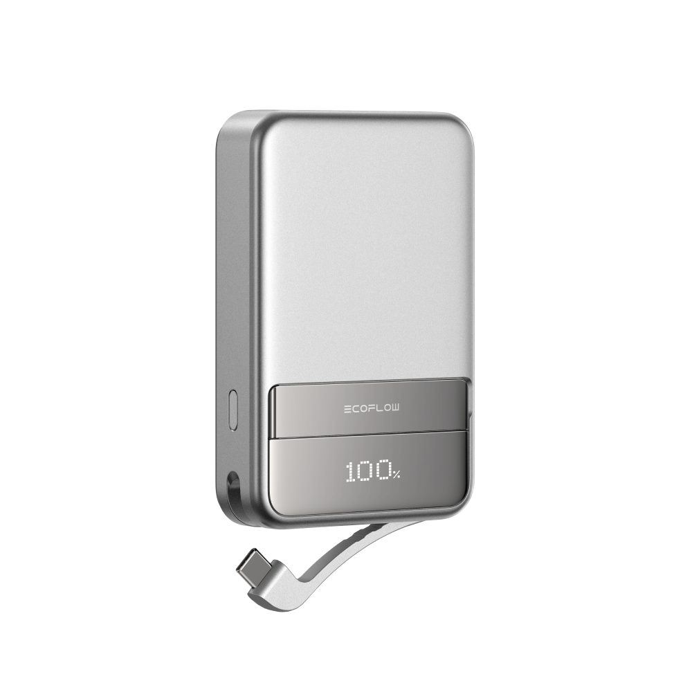 Qi2ワイヤレス充電対応 EcoFlow RAPID Magnetic Power Bank (10,000mAh)