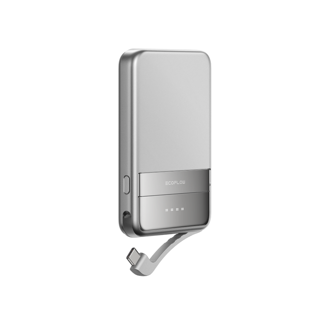 Qi2ワイヤレス充電対応 EcoFlow RAPID Magnetic Power Bank (5,000mAh)