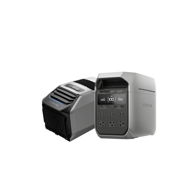 DELTA 3 Plus + WAVE 2 ポータブルエアコンセット