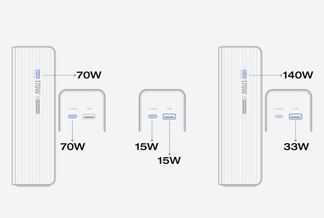 複数機器を同時充電