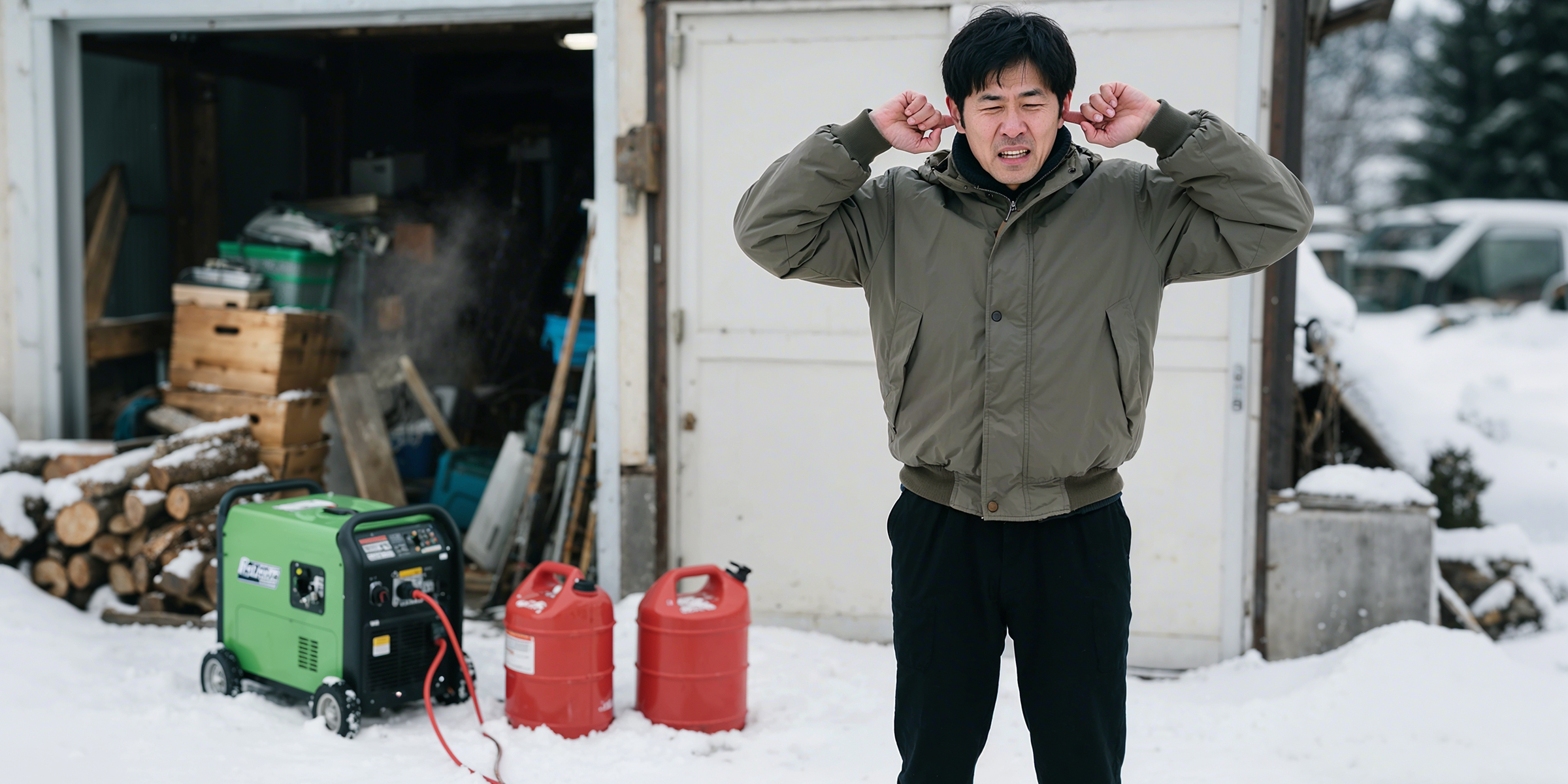 ガソリン発電機のデメリット