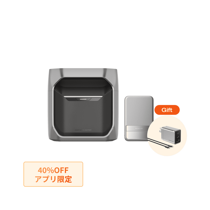 「アプリ限定」DELTA 3専用エクストラバッテリー + RAPID Magnetic Power Bank (5000mAh)