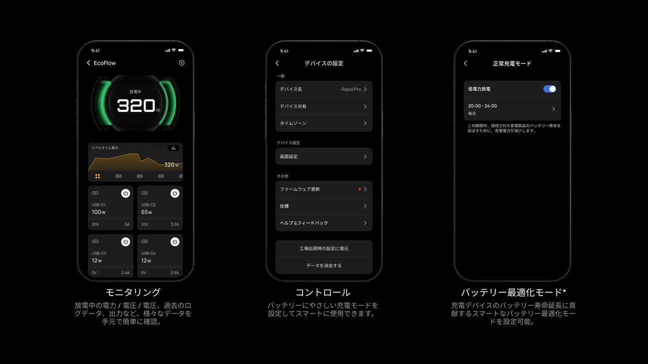 スマホアプリで<br>スマートに制御 &amp; モニタリング