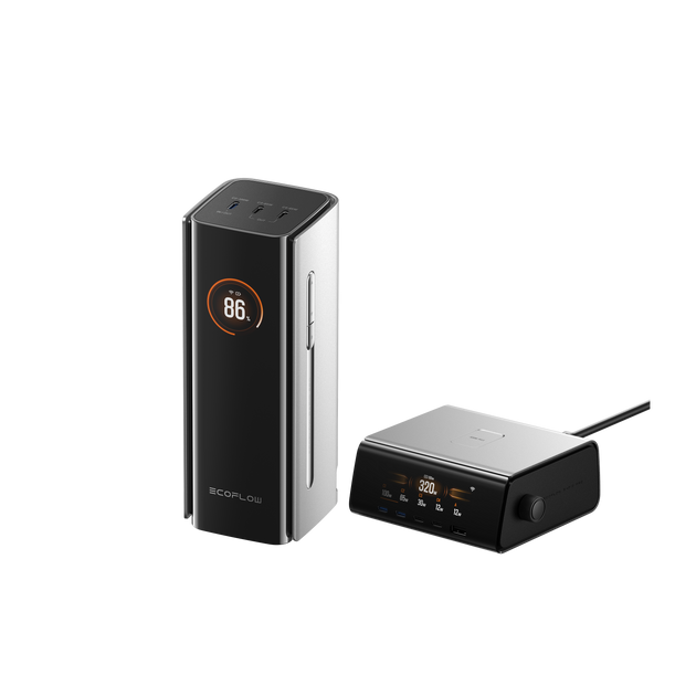 RAPID Pro Power Bank（20,000mAh）+ 320W GaN急速充電器（5ポート）