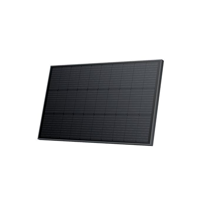 EcoFlow 100W据置型ソーラーパネル(剛性)*2＋100W据置型ソーラーパネル(剛性)固定用マウント*2