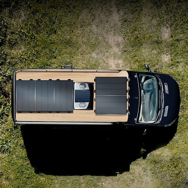 100W/400W(剛性)ソーラーパネル固定用マウント