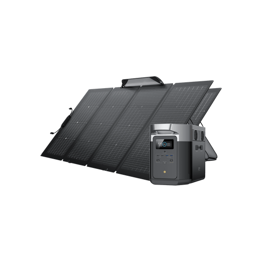 DELTA Max 1600+220W両面受光型ソーラーパネルセット