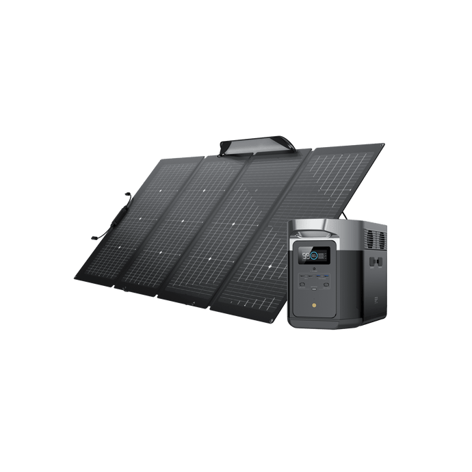 DELTA Max 1600+220W両面受光型ソーラーパネルセット