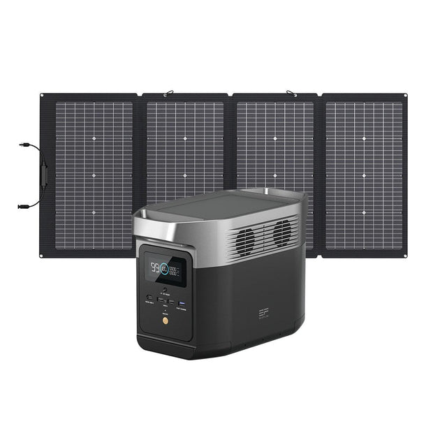 DELTA mini+220W両面受光型ソーラーパネルセット - EcoFlow Japan